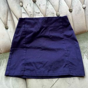 Black mini skirt Brandy Melville Cara skirt